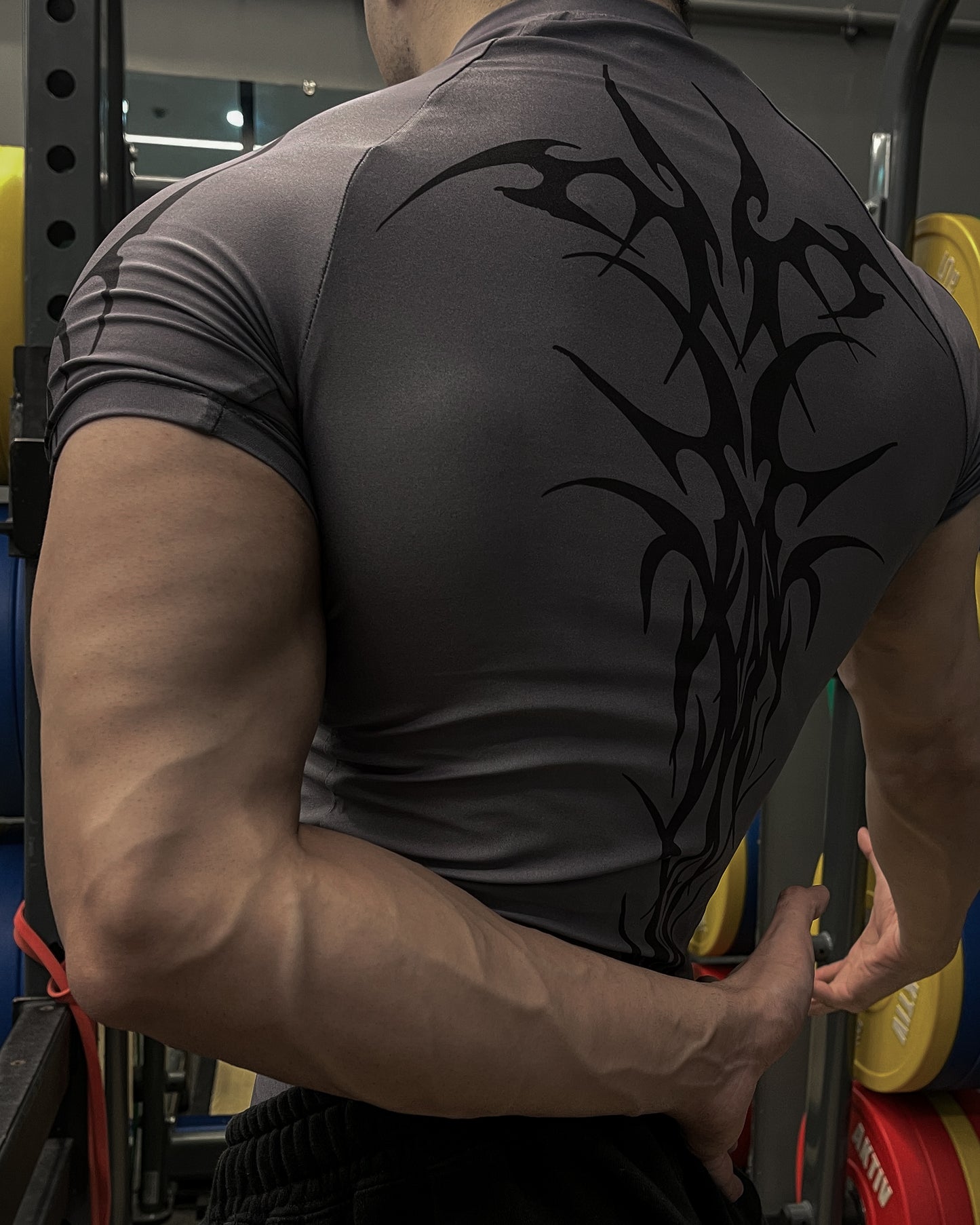 NightShade Half Sleeve Compression [Grey]