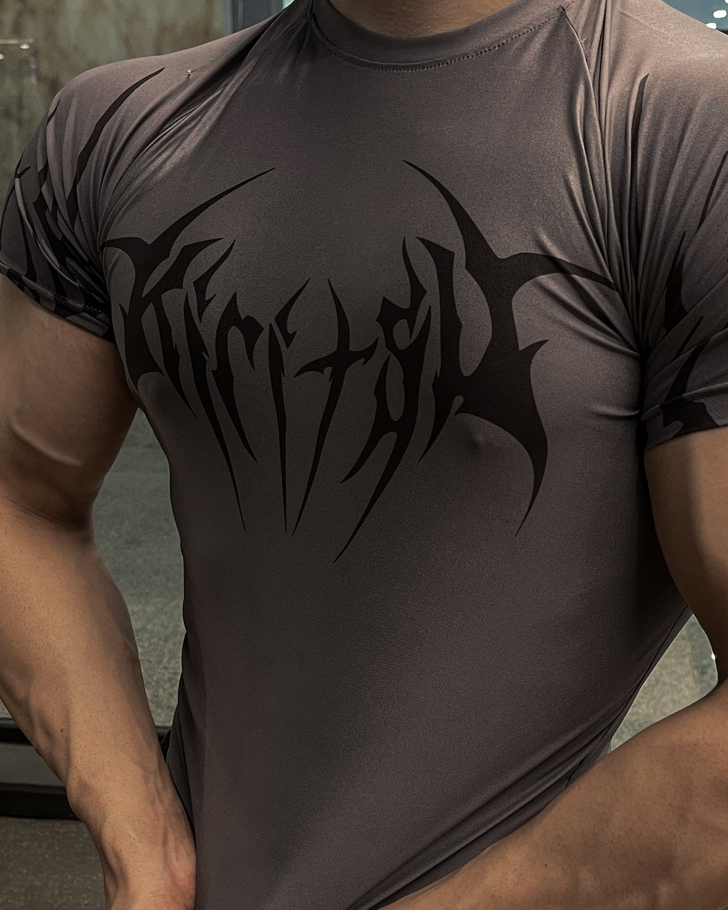 NightShade Half Sleeve Compression [Grey]