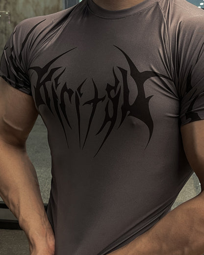 NightShade Half Sleeve Compression [Grey]